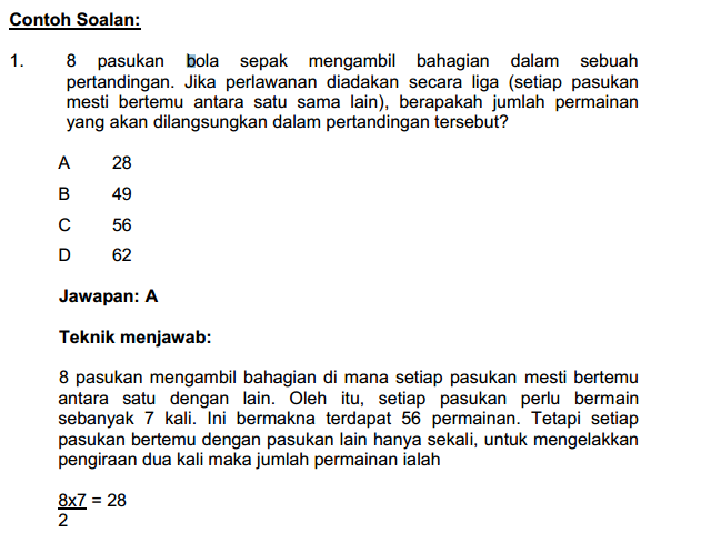 SOALAN MATEMATIK PENOLONG AKAUNTAN W27 - Exam PTD