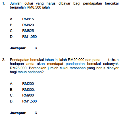 Contoh Soalan Kemahiran Menginterpretasi Data Exam PTD