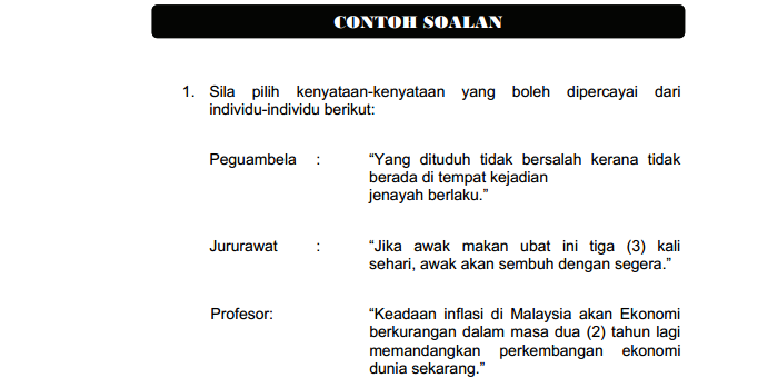 Contoh soalan kemahiran logik exam ptd - Exam PTD