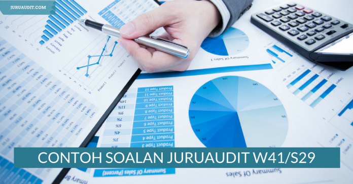 [Rujukan Contoh Soalan] Juruaudit W41 & Penolong Juruaudit 