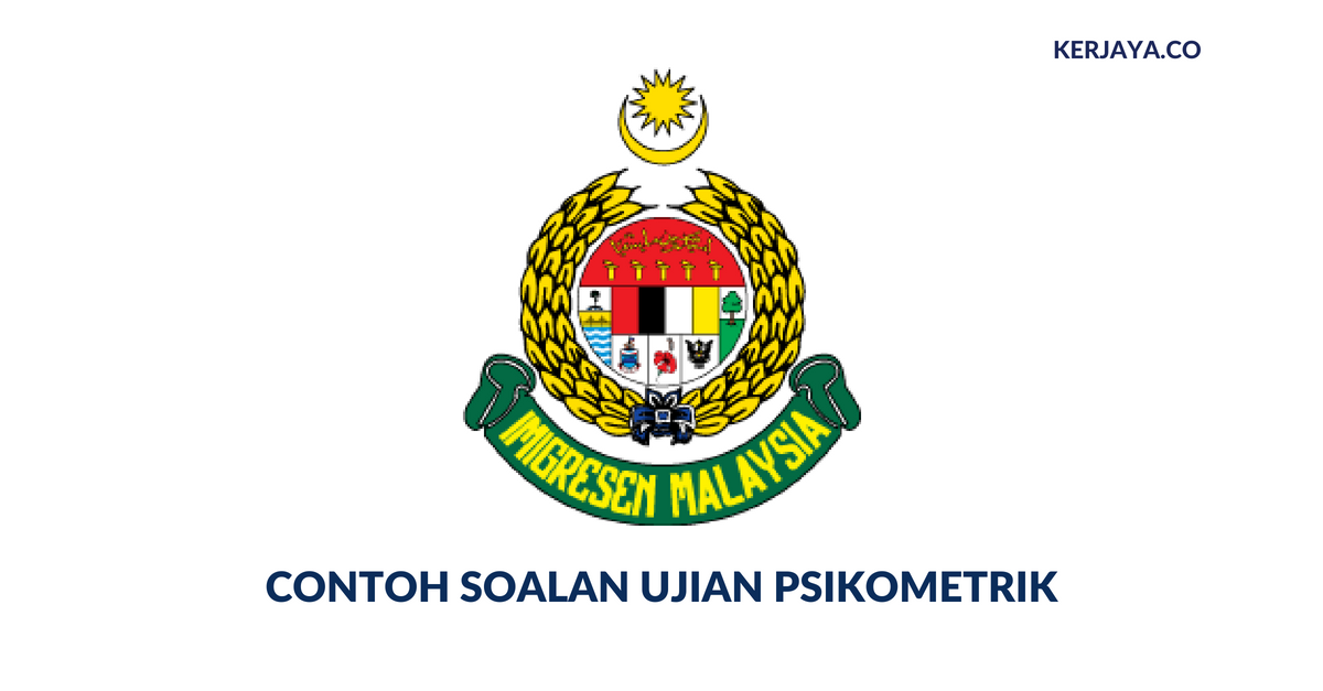 Soalan psikometrik contoh Contoh Soalan