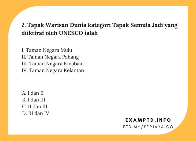 Contoh Soalan PTD Peperiksaan Pegawai Tadbir Diplomatik M41