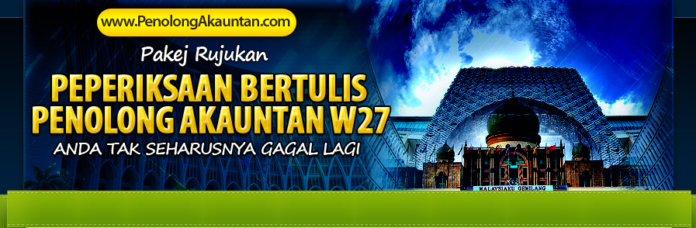 Contoh Soalan dan Rujukan Peperiksaan Penolong Akauntan 