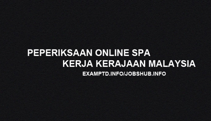 Peperiksaan Online SPA: Kesan Positif dan Masalah Teknikal Calon | Exam PTD