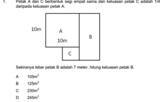 Contoh Soalan Matematik Peperiksaan Penolong Penguasa Kastam W27