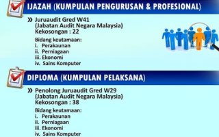 Iklan Pengambilan Jururaudit W41