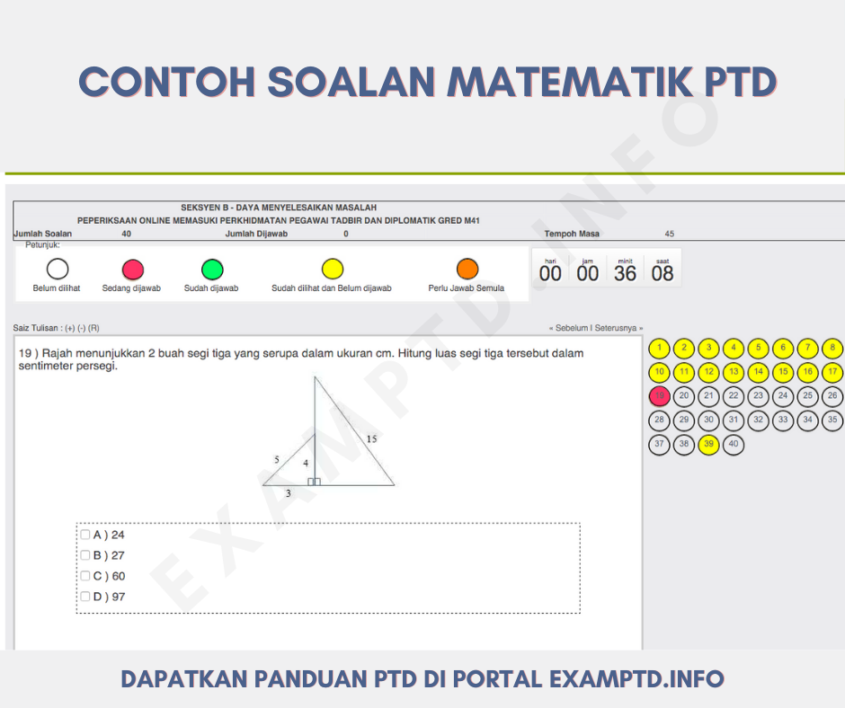 40 Contoh Soalan Sebenar Seksyen B PTD Untuk Rujukan Calon 