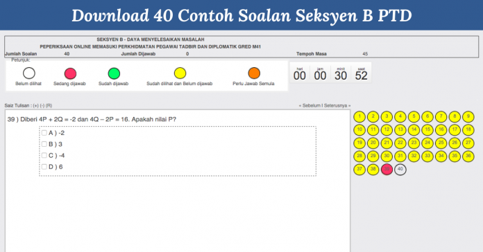 Download 40 Contoh Soalan Seksyen B PTD